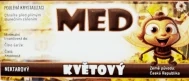 Etiketa na med samolepící - KVĚTOVÝ MED