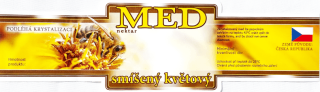 Etiketa na med samolepící - SMÍŠENÝ KVĚTOVÝ 185