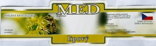 Etiketa na med samolepící - LIPOVÝ 185